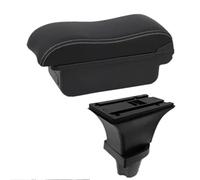 SPAMFAFGHQ Reposabrazos Para Peugeot 108 Compartimento Central Con Almacenamiento Y Accesorios USB(A2 white line No USB)