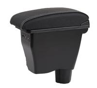 SPAMFAFGHQ Reposabrazos Para Smart Para Fortwo Para Mercedes Para Smart 453 Para Fortwo Para Forfour 2015-2018 Caja De Reposabrazos Auto(A3 Cuero artificial)