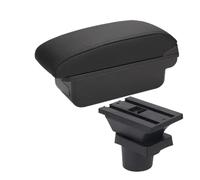 SPAMFAFGHQ Reposabrazos Para VW UP Para Seat Mii Para S&koda Para Citigo Consola Central Compartimento De Almacenamiento(C2 Línea negra SIN USB)