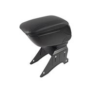 SPAMFAFGHQ Reposabrazos Universal Para Coche Sin Necesidad De Perforaciones Color Negro Caja De Almacenamiento Para Consola Central