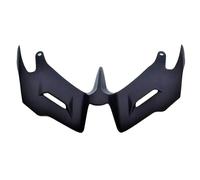 SPAMFAFGHQ Repuestos Moto Carenero Aerodinámico Cubierta Delantera para Yamaha YZF R3 R25 2014-2018 ala ABS Fibra de Carbono(Negro)