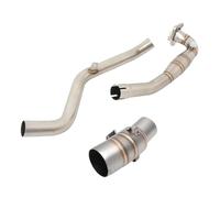 SPAMFAFGHQ Silenciador De Conexión Para Tubo De Escape Delantero Modificado Para Motocicleta Para X-ADV750 XADV X ADV 750 ADV750 2017-2024(Estilo B)