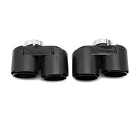 SPAMFAFGHQ Silenciador De Escape De Fibra De Carbono Cuádruple Para G22 G23 G26 420i 430i 425i Reemplazo De Tubo De Escape Accesorios Para Coche(Carbon Fiber Texture G)