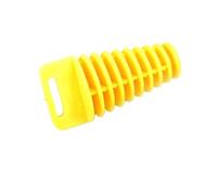 SPAMFAFGHQ Silenciador De Escape Para Moto De Cross Protector De Tapón De Escape Accesorio Para Beta 300 RR 2022 Etc(Amarillo,M)