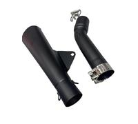 SPAMFAFGHQ Silenciador De Escape Para Motocicleta Sistema Completo De Escape Deslizante De Acero Inoxidable Negro Para Rebel 500 Cmx500 2017-2024