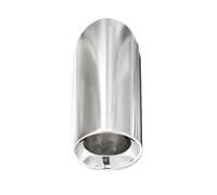 SPAMFAFGHQ Silenciador De Tubo De Escape De Acero Inoxidable Para Serie 3 320i 330i 325i 2018 2019 2020 Accesorios Para Automóviles(Plata,PC 1)