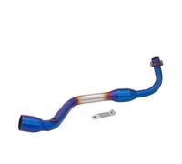 SPAMFAFGHQ Sistema De Escape Completo Para Motocicleta Para MSX125 2013-2020 Modificación Del Silenciador De 51 Mm Tubo De Enlace Delantero(Style D)