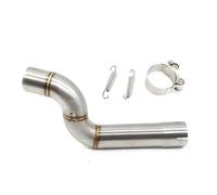 SPAMFAFGHQ Sistema De Escape De Motocicleta Con Tubo Deslizante De 51 Mm Interfaz Modificada Tubo Enlace Intermedio Para B&MW F900R F900XR F 900 R XR 2020-2024