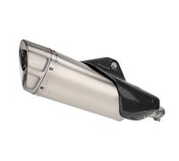 SPAMFAFGHQ Sistema De Escape Motocicleta Para CBR250RR CBR250 2017-2024 Silenciador De Conexión Con Tubo De Enlace Intermedio Deslizante Con Cubierta Carbono