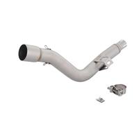 SPAMFAFGHQ Sistemas De Escape Para Motocicleta Para CRF300L ABS Rally 2021-2025 Tubo Delantero Tubo De Enlace Central Deslizante De 51 Mm(Estilo A)
