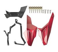 SPAMFAFGHQ Spoiler De Chasis Inferior Motor Carelado Lateral para F900R F 900R 900XR 2020-2024 Accesorios De Motocicleta(Rojo)