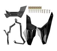 SPAMFAFGHQ Spoiler De Chasis Inferior Motor Carelado Lateral para F900R F 900R 900XR 2020-2024 Accesorios De Motocicleta(Carbon Fiber Look)