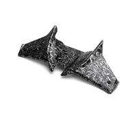 SPAMFAFGHQ Spoiler Delantero De Moto para CB750 para Hornet CB 750 para Hornet 2023- Sport Fuerza De Empujo Desnudo Spoiler Frontal Wing Deflector(Forged Pattern)