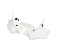 SPAMFAFGHQ Spoiler Delantero De Moto Winglet Aerodinámico Cubierta De ala para Z650 Z 650 Z650 2021 2022 2023 2024 2025(Blanco)