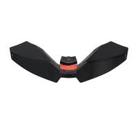 SPAMFAFGHQ Spoiler Frontal ala Fija para Motocicleta Yamaha MT-09 MT09 SP 2024 2025 Lateral Ailerón Deflector De Aire(Negro Brillante)