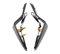 SPAMFAFGHQ Spoilers Laterales Desnudos Deportivos para Moto Carga Aerodinámica Deflectores De ala para Yamaha MT-09 MT09 MT 09 SP 2021-2023(Matt-Black-Yellow)