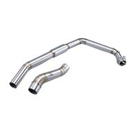 SPAMFAFGHQ Tubo De Escape Delantero Central Modificado Para Motocicleta Para CB250R CBR300 CB300 CB300R CB300F CB 250R 300
