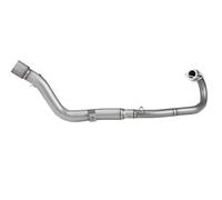 SPAMFAFGHQ Tubo Escape Delantero Motocicleta Para Todoterreno Para CRF300L CRF300L Rally 2021 2022 2023 Modificación Del Tubo Enlace Compatible Con Silenciador 51 Mm(Estilo A)