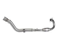 SPAMFAFGHQ Tubo Escape Delantero Motocicleta Para Todoterreno Para CRF300L CRF300L Rally 2021 2022 2023 Modificación Del Tubo Enlace Compatible Con Silenciador 51 Mm(Estilo B)