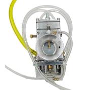SPAMFAFGHQ Universal Motorcycle Carburetor Clear Cover Bowl Para Husqvarna TE 250 4T SMR 450 Para TE 450 85-125cc 28mm 30mm 32mm 34mm(34mm)
