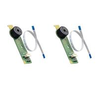 Spamietz 2X Placa de Interruptor de Botón de Encendido Y Apagado con Reemplazo de Cable para Slim -21A Y -21B -2115 TSW-003