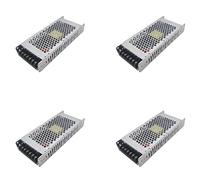 Spamietz 4X 5V 40A 200W Fuente de alimentación de conmutación ultrafina pantalla electrónica LED Fuente de alimentación