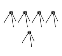 Spamietz 5X Mini Trípode de Metal, Trípode de Escritorio con Tornillos de 1/4 Pulgadas, Adecuado para Proyectores Y Todas Las Cámaras