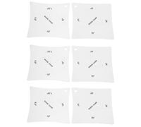 Spamietz 6 piezas de guitarra diapasón diapasón sillín tuerca radio medidor herramienta de medición de acero inoxidable