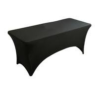 Spandex Stretch Elastics Mantel rectangular esquina superior mantel para banquete de boda tela Spandex