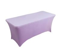 Spandex Stretch Elastics Mantel rectangular esquina superior mantel para banquete de boda tela Spandex