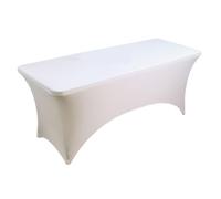 Spandex Stretch Elastics Mantel rectangular esquina superior mantel para banquete de boda tela Spandex