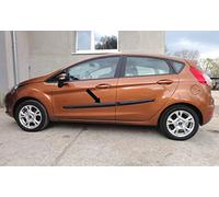 Spangenberg Protectores laterales negros para Ford Fiesta '09 VI 5 puertas antes de Facelift 2008 - 2011 F22 (3700022)