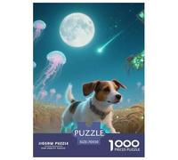 Spaniel 1000 Piezas Rompecabezas Mascotas Lindas Rompecabezas para Adultos para Adultos Y Niños Rompecabezas Europeo Regalo 70x50cm/1000pcs
