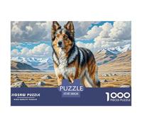 Spaniel Tibetano Puzzle 1000 Piezas Entretenimiento Creativo Regalo Diversión Obra De Arte Rompecabezas Juguetes Desafiantes Adultos Y Niños A Partir De 12 Años 38x26cm/1000pcs