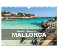 Spanien - Balearen - Mallorca (Wandkalender 2026 DIN A4 quer), CALVENDO Monatskalender: Eine wunderbare Reise durch einige der schönsten Orte der beliebten Baleareninsel.