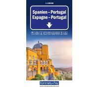 Spanien, Portugal: Inkl. Transitpläne, Ortsverzeichnis und Reiseinformationen (Road maps)