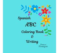 Spanish ABC Coloring Book and Writing