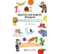 Spanish and English Bilingual Minibooks - My First Words: Minilibros para aprender las primeras palabras en español e inglés. ¡Incluye un puzle!: 5 (Books for babies)