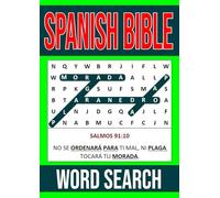 Spanish Bible Word Search: For Adults, Seniors and Smart Teens With Solutions