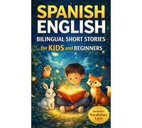 Spanish-English Bilingual Short Stories for Kids and Beginners: Fun and Easy 5-Minute Bedtime Stories to Build Vocabulary and Confidence