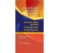 Spanish-English English-Spanish Pocket Medical Dictionary by Onyria Herrera McElroy (2008-06-01)