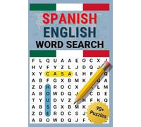 Spanish English Word Search | 90+ Large Print Puzzles with 2,700 Words | Vocabulary Builder for Adults & Seniors: Portable 6×9 Puzzle Book with Themed Spanish-English Vocabulary + Answers
