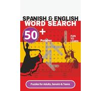 Spanish & English Word search Puzzle book: Word Search with Easy to Read Print Word Search about Spanish & English , Learning , Vocabulary | 6x9 ... + puzzles... Gift for Vacation and Free time