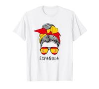 Spanish Española Girl Spanish Heritage Spain Flag Camiseta