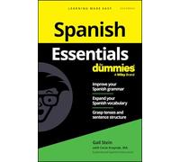 Spanish Essentials For Dummies – For Dummies (Lengua y Literatura)