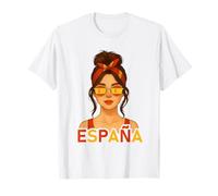 Spanish Girl España Spain Flag Spanish Girlfriend Wife Camiseta