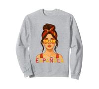 Spanish Girl Española Spain Flag Spanish Girlfriend Wife Sudadera