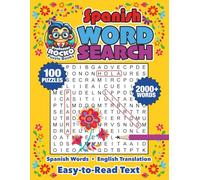 Spanish Language Word Search: Professor Rocko Puzzle Books - 100 Bilingual Puzzles with English Translations (Professor Rocko Puzzle Books: Word Search)