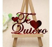 Spanish Love You - Troqueles de corte de metal para hacer tarjetas de papel, álbumes de recortes, manualidades, decoración de troqueles de tarjetas, 3.9 x 2.4 pulgadas