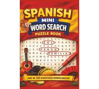 Spanish Mini Word Search Puzzle Book: Mas de 50 Divertidos Rompecabezas!